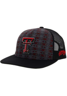 Hooey Texas Tech Red Raiders 5-Panel Trucker Adjustable Hat - Red