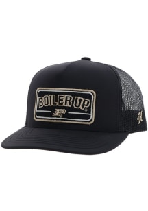 Hooey  Purdue Boilermakers 5 panel trucker w/ rectangle patch Adjustable Hat