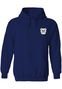 Vive La Fete Butler Bulldogs Womens Navy Blue Impressions Hooded Sweatshirt