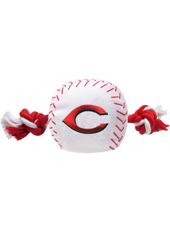 Cincinnati Reds Nylon Baseball Rope Pet Toy