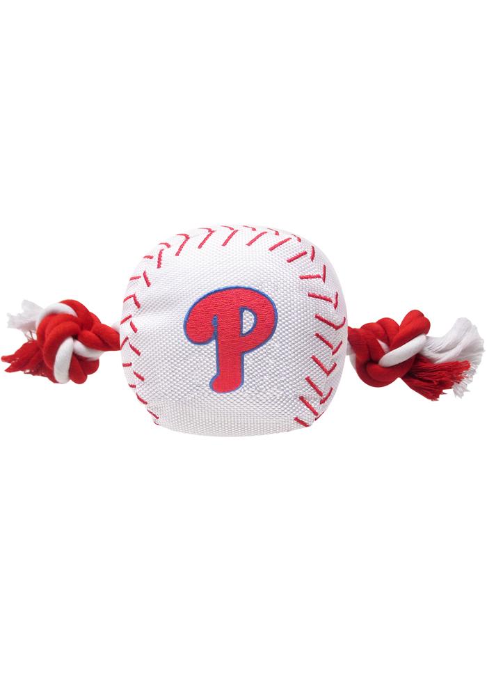 Philadelphia Phillies Nylon Baseball Rope Pet Toy