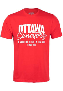 Levelwear Ottawa Senators Red Richmond Response Short Sleeve T Shirt