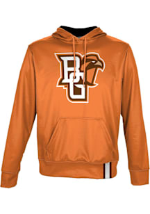 ProSphere Bowling Green Falcons Mens Orange Solid Long Sleeve Hoodie