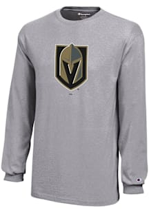 Champion Vegas Golden Knights Youth Grey Core Long Sleeve T-Shirt