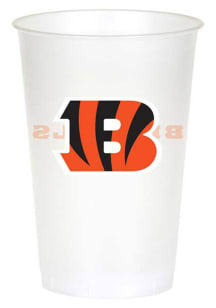 Cincinnati Bengals 20 oz 8 Pack Disposable Cups