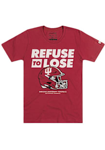 Homefield Indiana Hoosiers Crimson Refuse To Lose Short Sleeve T Shirt