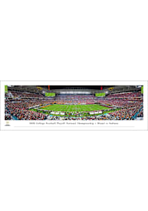 Blakeway Panoramas Indiana Hoosiers 2025 CFP National Championship Tubed Unframed Poster