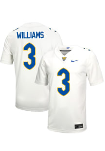 Jalynn Williams Nike Mens White Pitt Panthers Football Name And Number Football Jersey