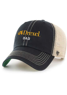 47 Black Drexel Dragons Dad Trawler Adjustable Hat