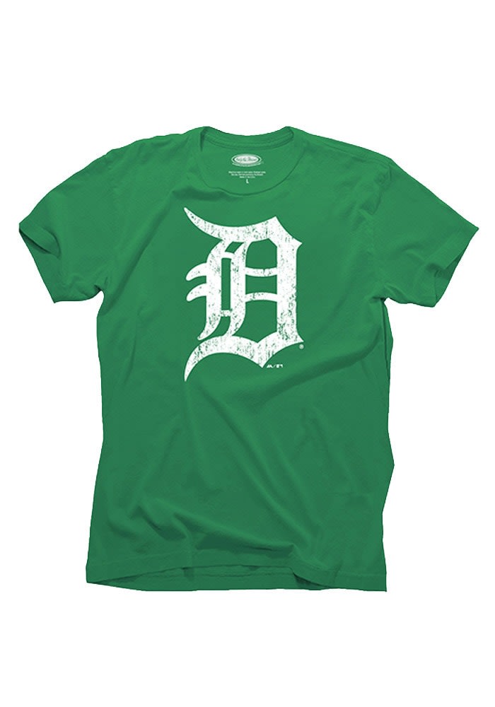 DETROIT TIGERS IRISH HERITAGE NIGHT T SHIRT XL GREEN St. Patrick's