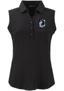 Cutter and Buck Minnesota United FC Womens Black Forge Eco Polo Shirt