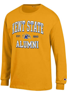 Champion Kent State Golden Flashes Gold Est Date Alumni Jersey Long Sleeve T Shirt