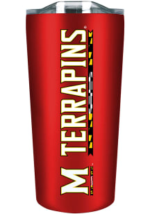 Red Maryland Terrapins 18oz Soft Touch Stainless Tumbler