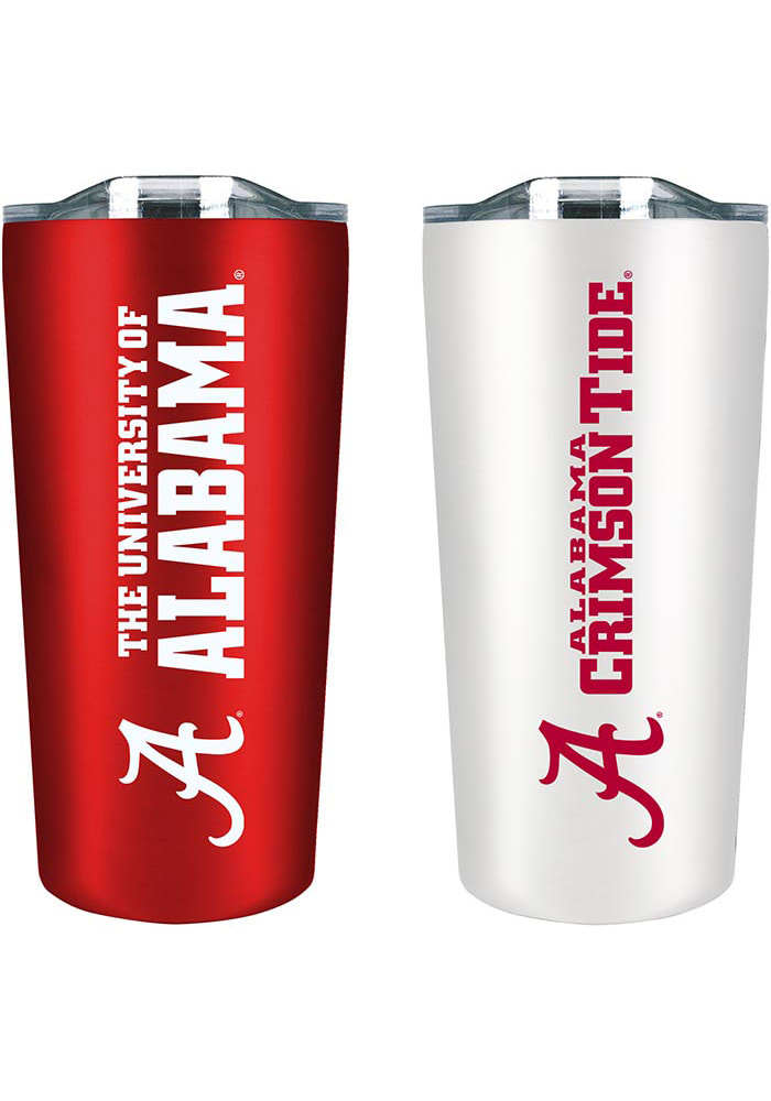 Alabama Crimson Tide 20oz. Personalized Etched Tumbler - Black