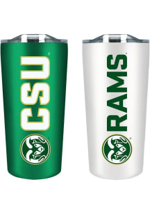 Colorado State Rams Set of 2 18oz Soft Touch Stainless Tumbler