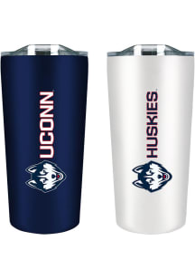 UConn Huskies Set of 2 18oz Soft Touch Stainless Tumbler