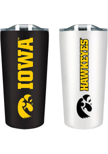 Iowa Hawkeyes Set of 2 18oz Soft Touch Stainless Tumbler