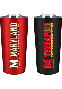 Maryland Terrapins Set of 2 18oz Soft Touch Stainless Tumbler