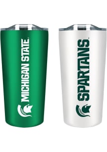 Michigan State Spartans Set of 2 18oz Soft Touch Stainless Tumbler