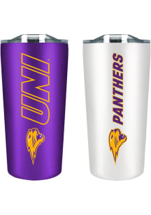 Northern Iowa Panthers Set of 2 18oz Soft Touch Stainless Tumbler