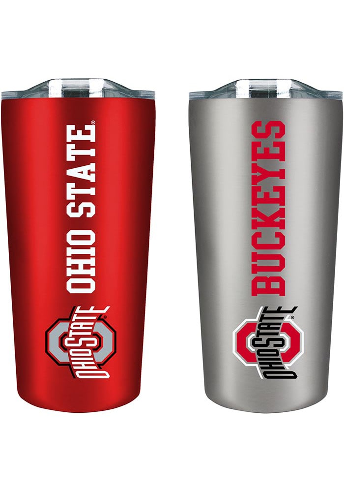 Tervis Ohio State Buckeyes Tervis Blackout 30oz. Stainless Steel Tumbler