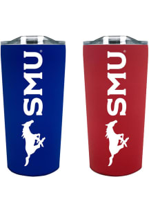 SMU Mustangs Set of 2 18oz Soft Touch Stainless Tumbler