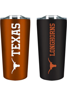 Texas Longhorns Set of 2 18oz Soft Touch Stainless Tumbler