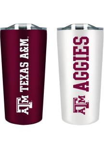Texas A&amp;M Aggies Set of 2 18oz Soft Touch Stainless Tumbler