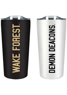 Wake Forest Demon Deacons Set of 2 18oz Soft Touch Stainless Tumbler