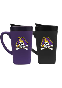 East Carolina Pirates Set of 2 16oz Soft Touch Mug