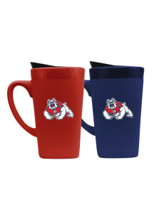 Fresno State Bulldogs Set of 2 16oz Soft Touch Mug
