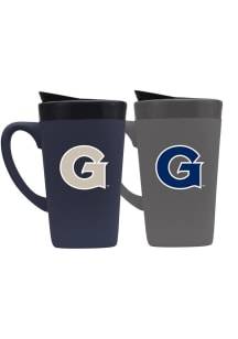 Georgetown Hoyas Set of 2 16oz Soft Touch Mug