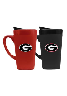 Georgia Bulldogs Set of 2 16oz Soft Touch Mug