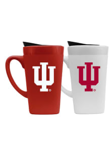 Indiana Hoosiers Set of 2 16oz Soft Touch Mug