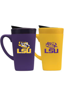 LSU Tigers Set of 2 16oz Soft Touch Mug