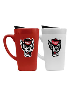 NC State Wolfpack Set of 2 16oz Soft Touch Mug