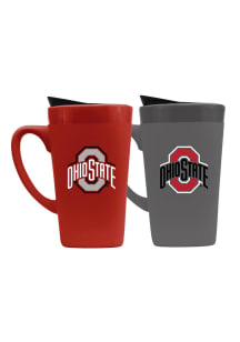 Ohio State Buckeyes Set of 2 16oz Soft Touch Mug