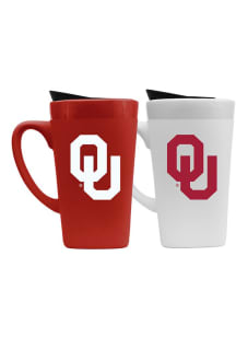 Oklahoma Sooners Set of 2 16oz Soft Touch Mug
