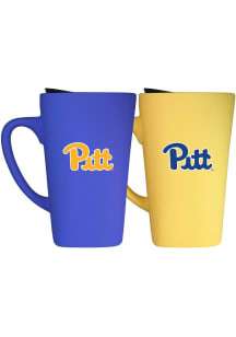 Pitt Panthers Set of 2 16oz Soft Touch Mug