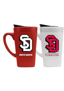 South Dakota Coyotes Set of 2 16oz Soft Touch Mug
