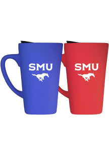 SMU Mustangs Set of 2 16oz Soft Touch Mug