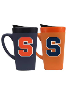 Syracuse Orange Set of 2 16oz Soft Touch Mug