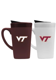 Virginia Tech Hokies Set of 2 16oz Soft Touch Mug