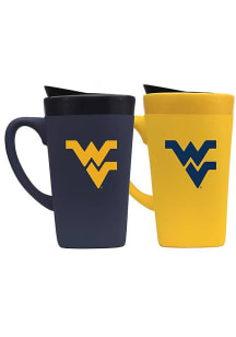 West Virginia Mountaineers Set of 2 16oz Soft Touch Mug