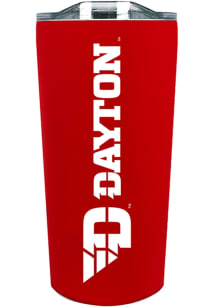 Dayton Flyers Team Logo 18oz Soft Touch Stainless Steel Tumbler - Red