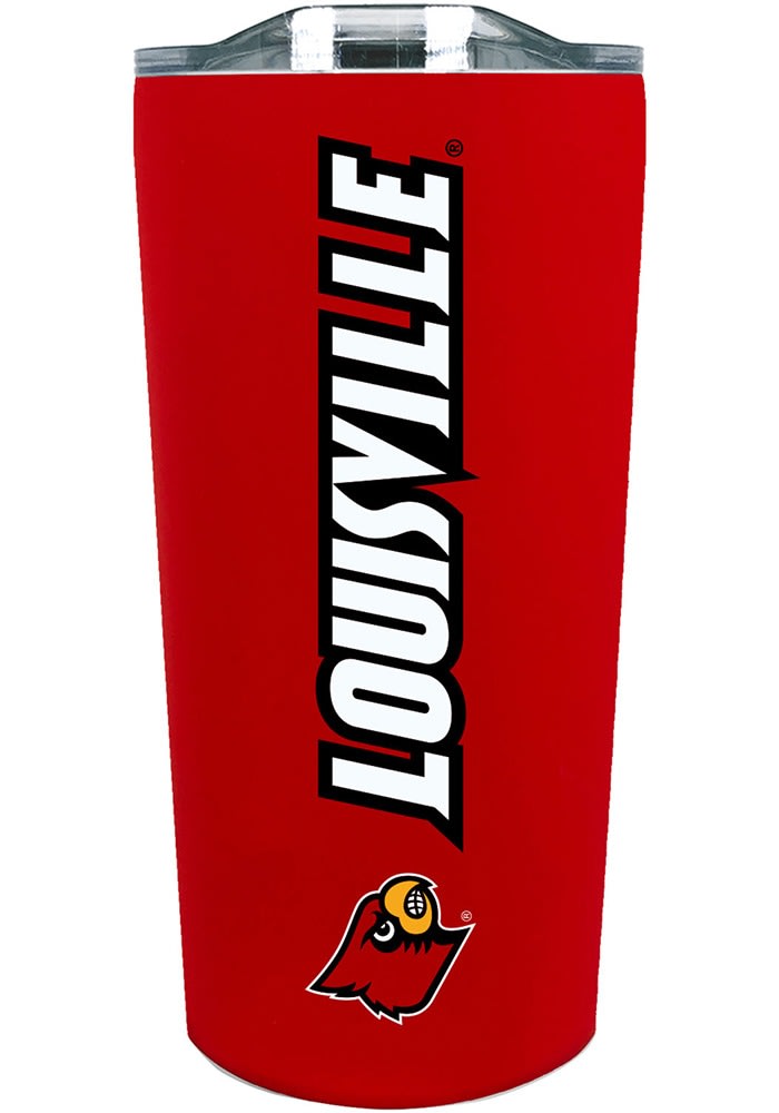 Louisville Cardinals 13oz Logo Engraved Rock Glass