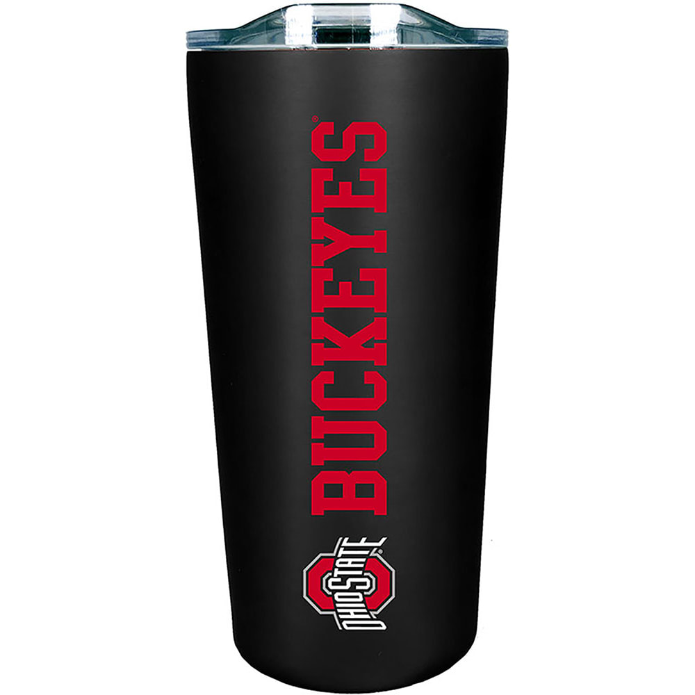 NCAA Ohio State Buckeyes Personalized 20oz Black Stainless Steel Tumbler