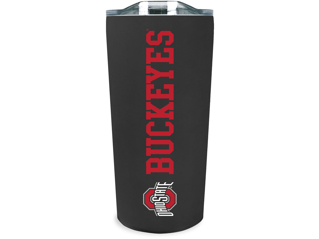 Ohio State University Buckeyes 20oz Stainless Steel Tumbler with Handle | by College Fabric Store
