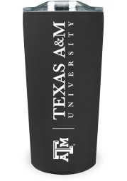 Texas A&M Aggies Team Logo 18oz Soft Touch Stainless Steel Tumbler - Black