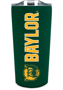 Baylor Bears Team Logo 18oz Soft Touch Stainless Steel Tumbler - Green